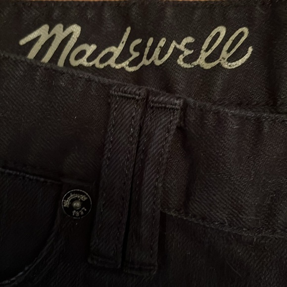 Madewell Cut-off Shorts Bundle - Black, Blue, White - Picture 4 of 12